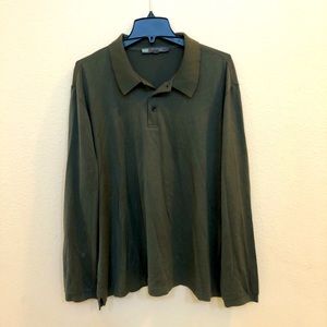 Robert Barakett Georgia Long Sleeve Polo